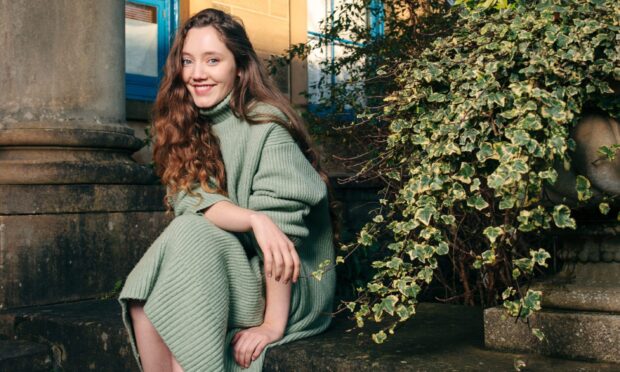 Mirren Mack went to Wallace High School before becoming a successful actress. Image: Andrew Cawley/DC Thomson