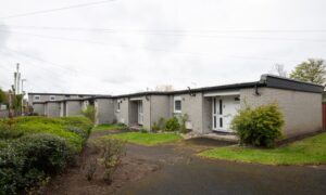 Angus Council owns 25 homes in Milton Street, Monifieth which contain Raac. Image: Alan Richardson