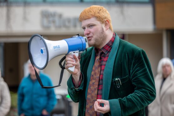 Dundee University Students' Association Tánaiste Custance.