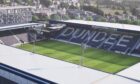 An artist impression of how the new stadium could look. Image: Holmes Miller/Dundee FC.