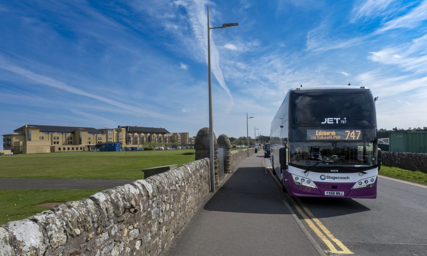 747 Bus From Halbeath Park And Ride To Edinburgh Airport www.thecourier.co.uk