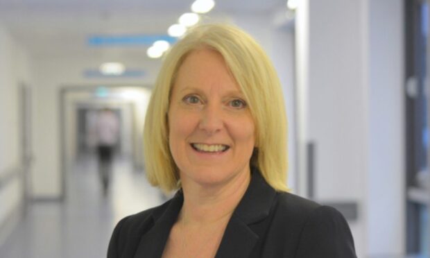 NHS Fife chief executive Carol Potter amid the Sandie Peggie tribunal.