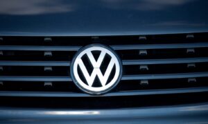 Volkswagen car badge
