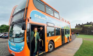 The Stirling Sightseer open-top bus is returning for 2025. Image: McGill's