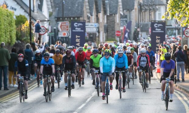 This morning, around 5,000 cyclists set off for the 19th edition of Cancer Research UK Etape Caledonia, the UK’s pioneering closed-road cycling sportive, in Pitlochry, Scotland.
Image: Alan Richardson