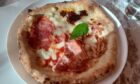 The four meats pizza. Image: Isla Glen/DC Thomson
