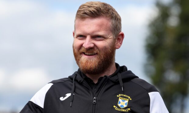 East Fife defender Brian Easton.