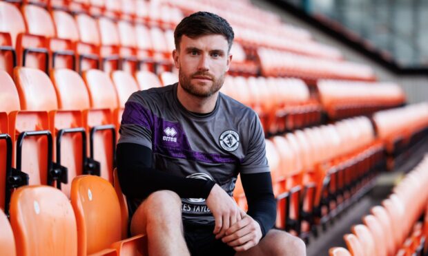Dundee United's Ryan Strain looks ahead to facing Hibs