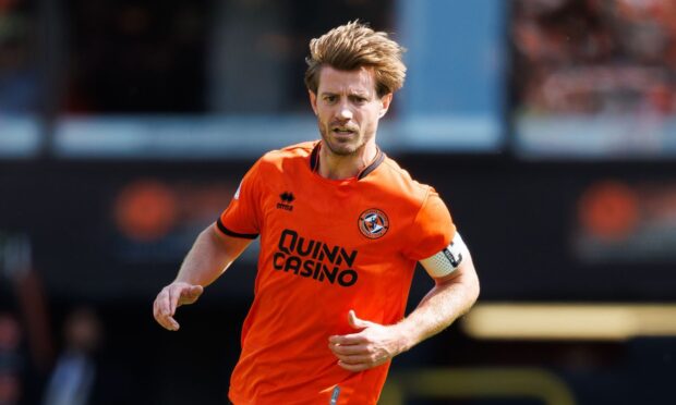 Ross Docherty during a losing effort against St Mirren.
