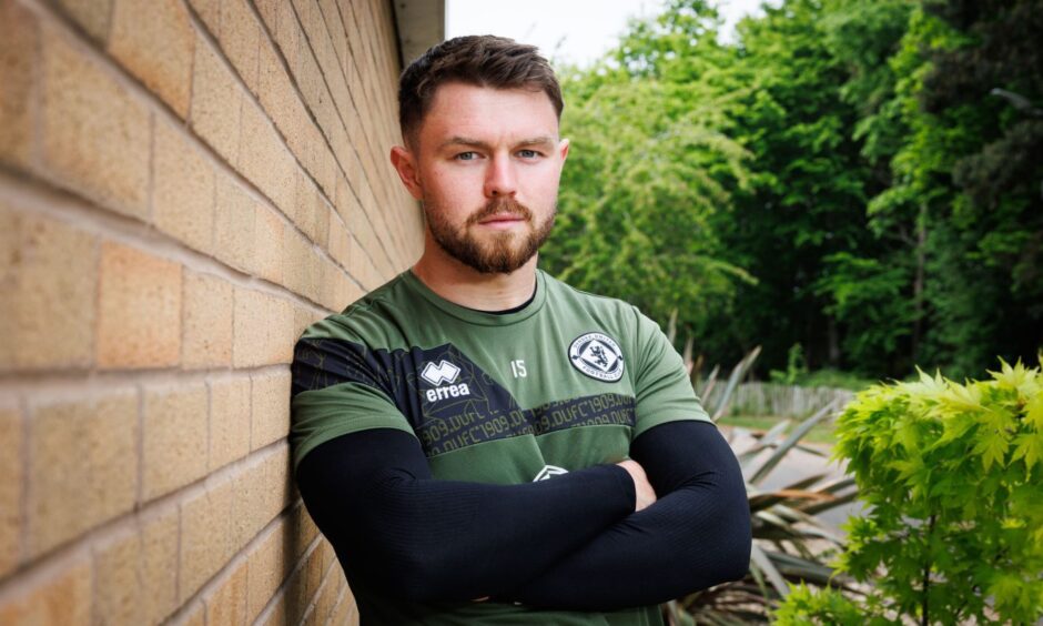 Eyes on the prize: Dundee United winger Glenn Middleton.