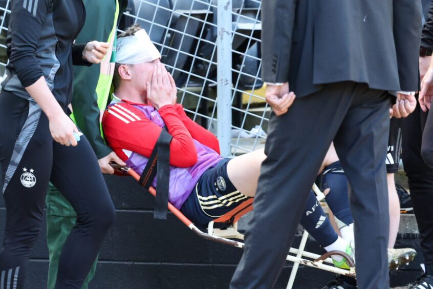 Injured Jack McKenzie