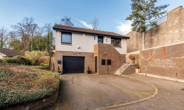 This property on Dundee Road in Broughty Ferry was the most viewed on the TSPC website in April. Image: TSPC