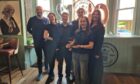 Staff at The Bawbee in Bridge of Allan with their award. Image: The Bawbee/Facebook