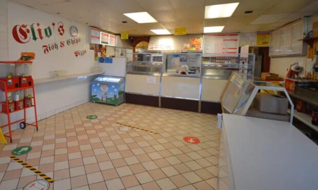 Elios Chip Shop in Glenrothes has been put up for sale