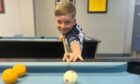 Luka Britton, 8, was named youngest ever champion