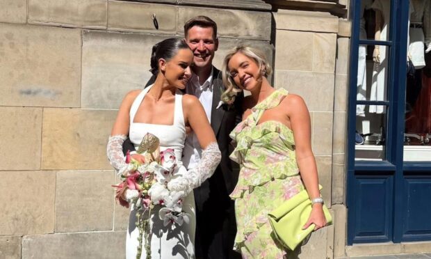 Perth influencer Kirsten Cameron wed her partner Adam Coakley on Saturday