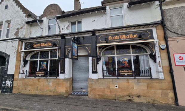 Scots Wha Hae has not been open for several years. Image: Auction House Scotland