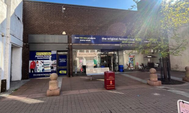 The Original Factory Shop in Arbroath is set to close. Image: Shepherd Chartered Surveyors