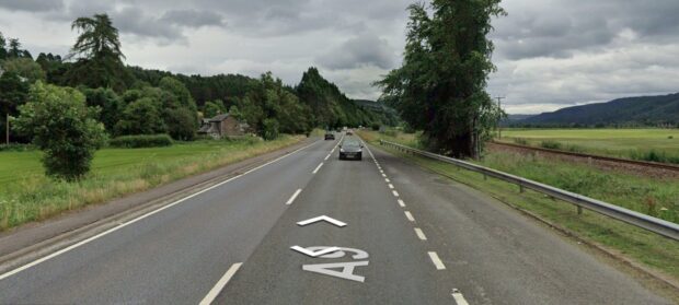 A9 near Dowally.