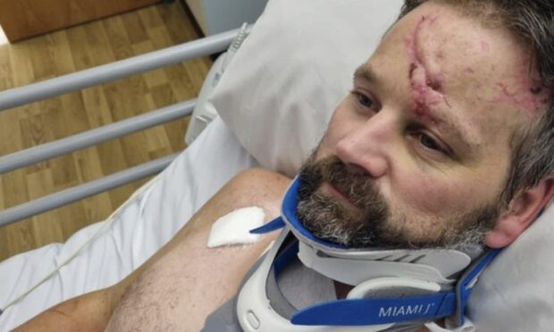 Ashley Vandervis in hospital