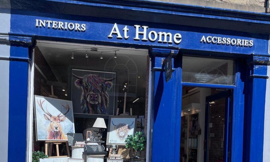 At Home, on Market Place in Arbroath.