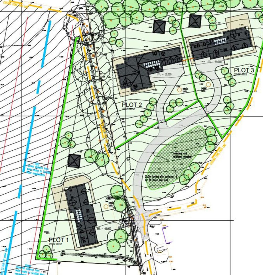 Bridge of Allan land: Three self-build housing plots proposed