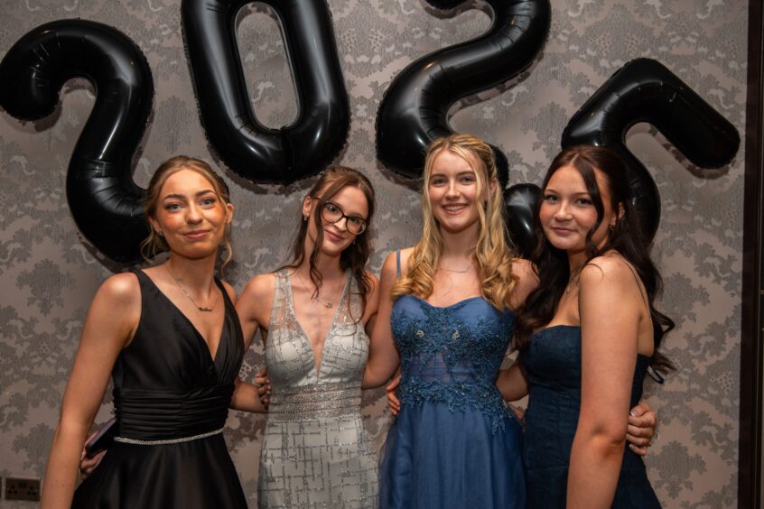 Mollie Freestone, Bethany Phillips, Ellie Hutcheson and Hannah Telford.