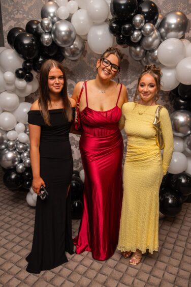 Alix Tyne, Katie Bolden and Poppy Thompson.