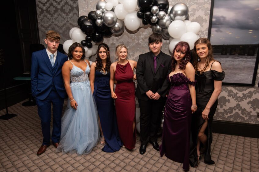 Callum Grant, Rhiannon Thomson, Molly Caithness, Erin Harvey, Ralph Deasley, Amy Myloff and Keri Conway.