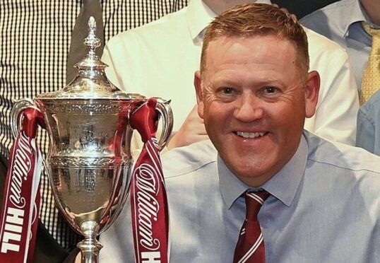 New Arbroath chairman Brian Cargill. Image: Jeremy Parker