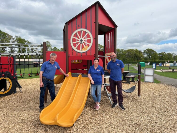 New play equipment