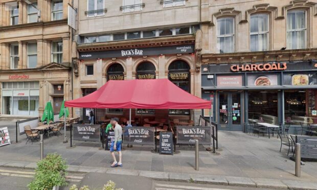 One of Buck Bar's existing venues on the Trongate in Glasgow