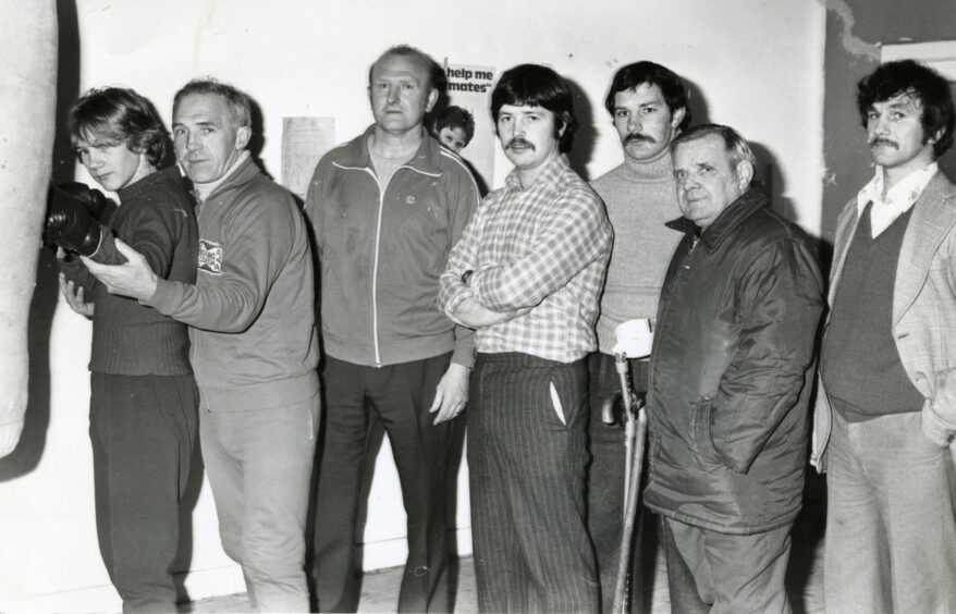 Gowrie Boys Boxing Club in 1979.