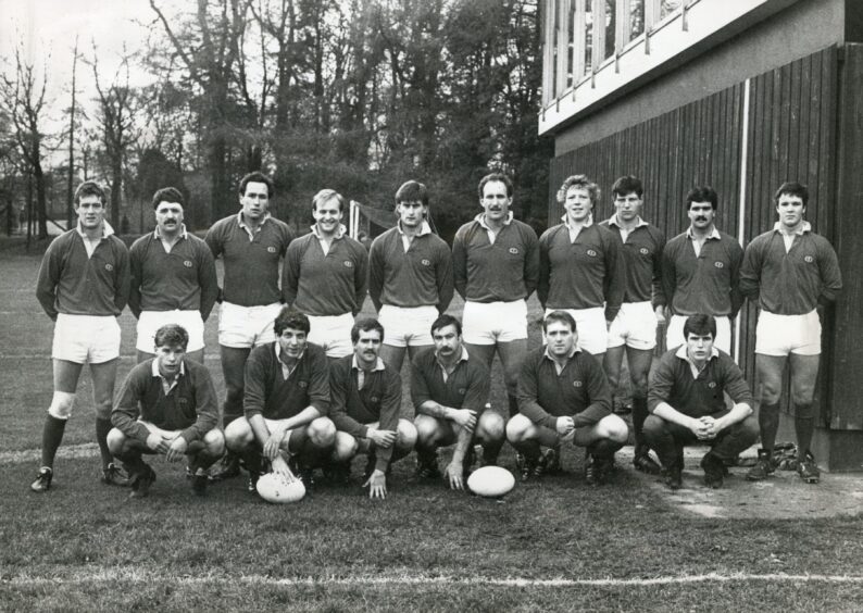 The North and Midlands side who faced the South in December 1986.