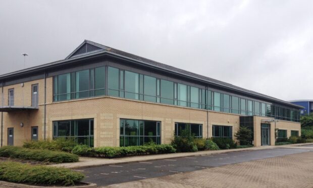Sainsbury's Bank contact centre in Rosyth,  Caledonia House. Image: Supplied
