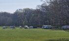 Travellers at Dundee's Camperdown Park.