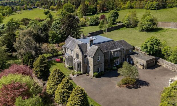 Clatto House near Blebocraigs, west of St Andrews. Image: Rettie
