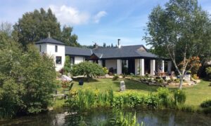 The Tuscan style Pitlochry home for sale.
