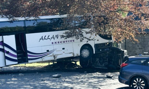 Story by Graham Fleming
Bus and car involved in major Deeside crash on A93 near Dinnet
May 10 2025
Image: Supplied