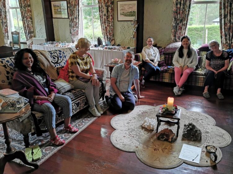 The Co- Creation with Crystals Healing Retreat Week in Scotland is taking place in July