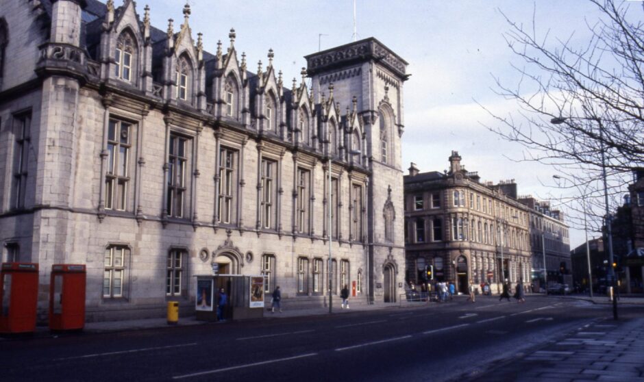 Old buildings in Dundee.