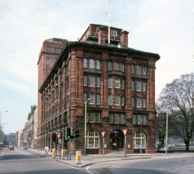 The Courier office building in Dundee is one of DJ Bill Brewster's favourites in the city. Image: DC Thomson.