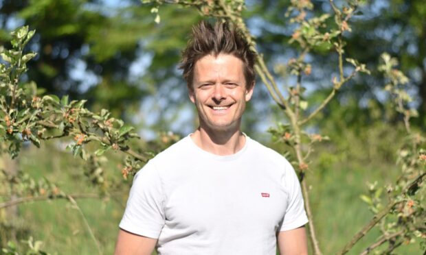 Peter Crawford smiling.