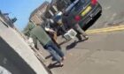 Dogs were removed from an address in the Hilltown area of Dundee amid a probe.