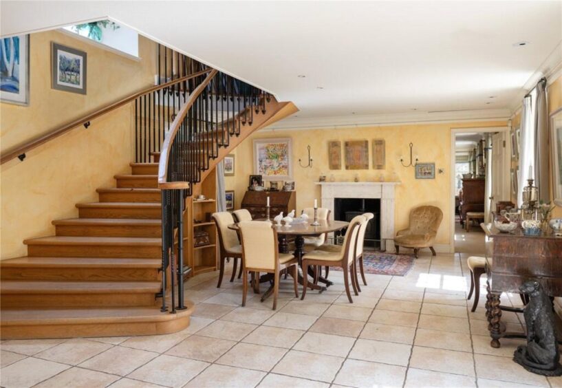 The cottage kitchen. 