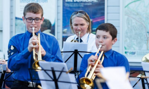 25th Stirling Dunblane Boys' Brigade VE Day concert. Image: Mark Ferguson