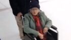 Ena McKinlay, 91, returned to Kirkcaldy ice rink for the first time in 60 years.