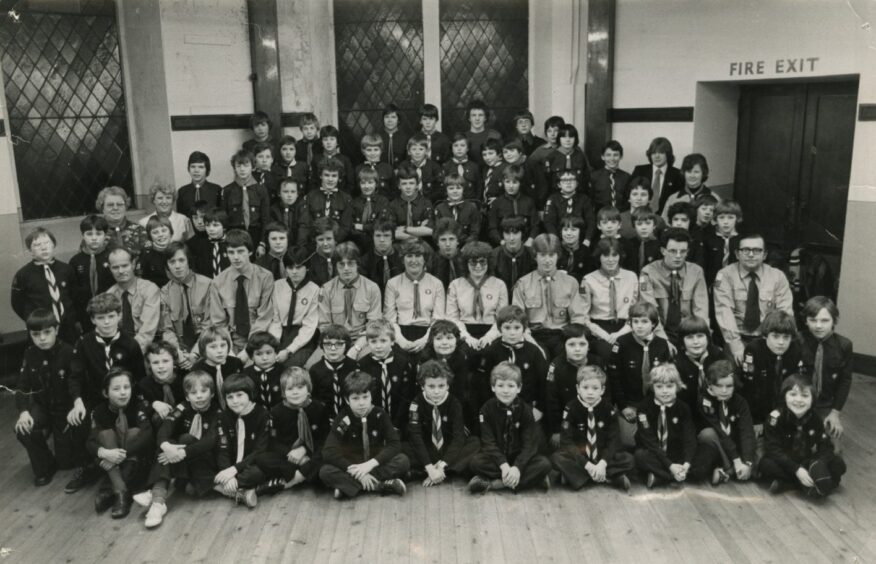 The Gang Show cast pictured ahead of the big production.