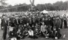 A group picture as a Scout Association open day is held at Camperdown Park in September 1982.