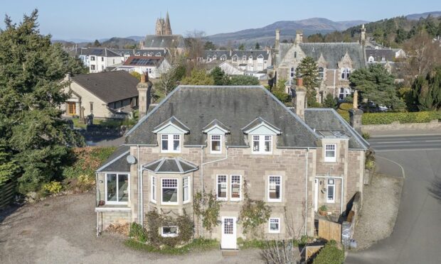 Galvelbeg House on Perth Road in Crieff